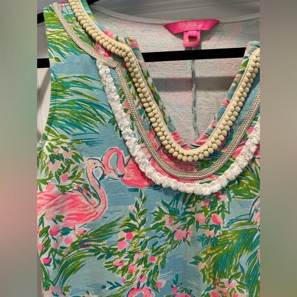 Lilly Pulitzer Flamingo Dress - Picture 3 of 4